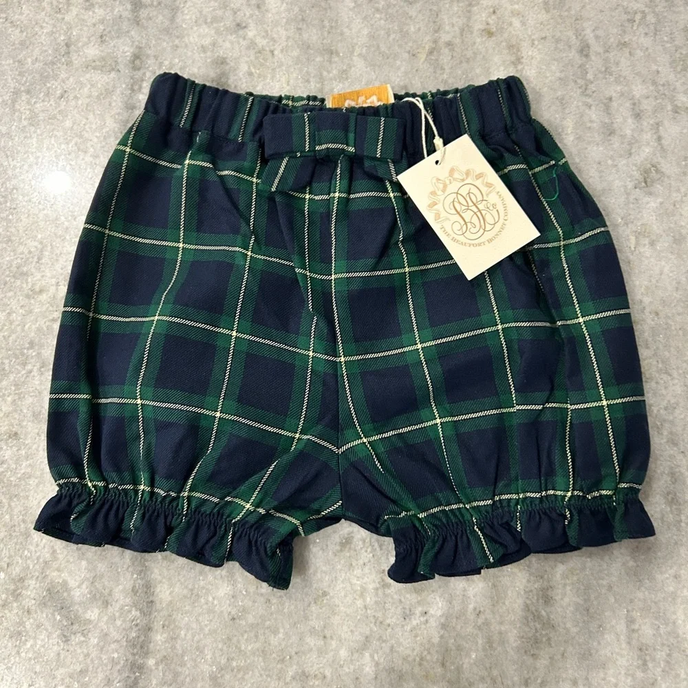 The Beaufort Bonnet Company Natalie Knickers Holiday Plaid Size 6